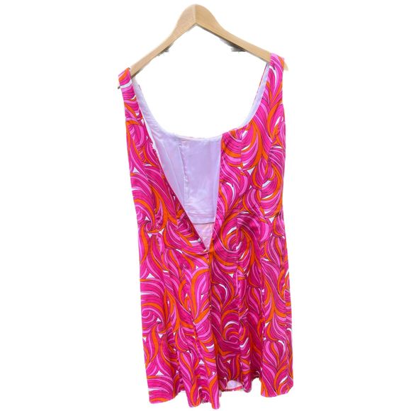 Super Mod dress from London Times, sz 12, Fit & Flare, cotton/spandex, EUC! - Picture 2 of 5